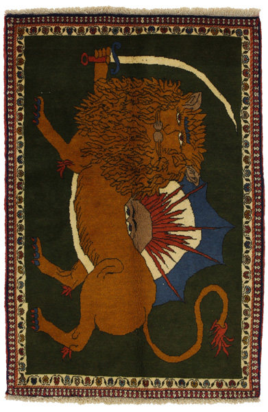 Kashkooli - Gabbeh Persian Carpet 162x106