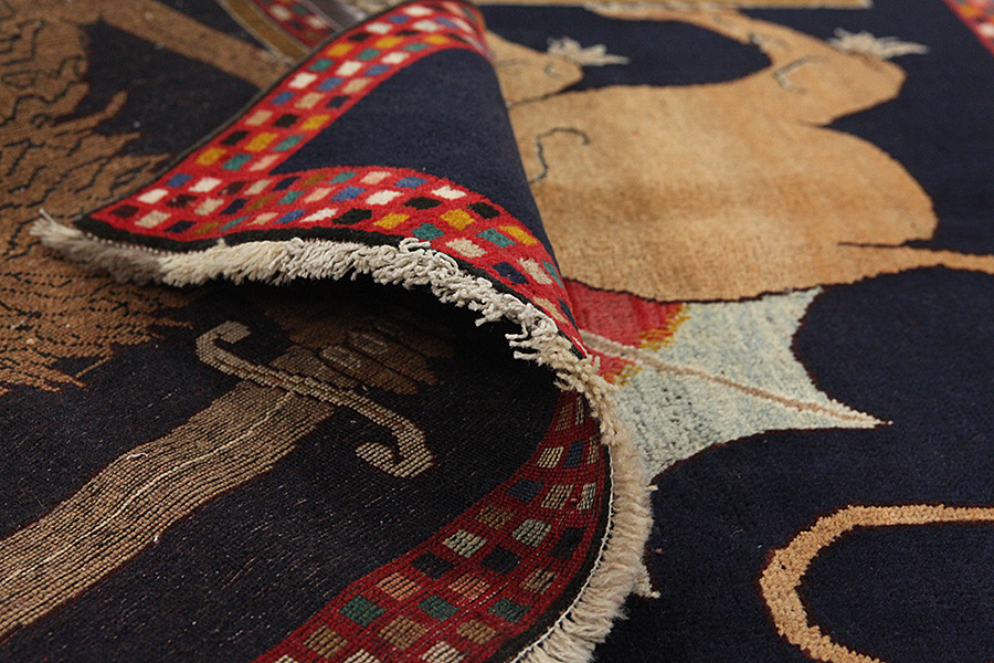 Kashkooli - Gabbeh Persian Carpet 165x112 - Picture 4