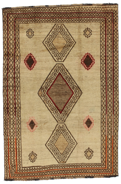 Gabbeh - Qashqai Persian Carpet 211x141