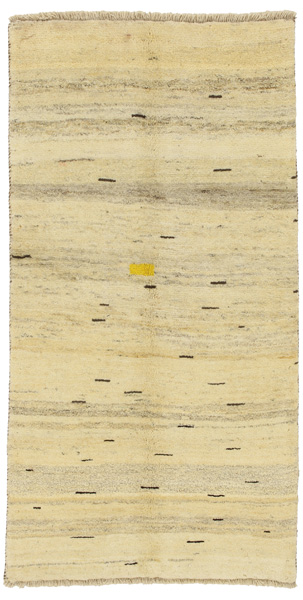 Gabbeh - Qashqai Persian Carpet 193x100