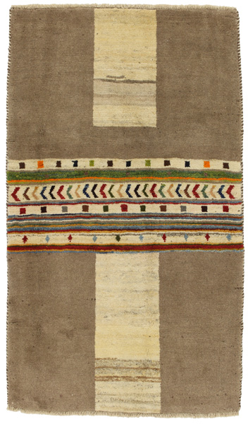 Gabbeh - Qashqai Persian Carpet 204x119