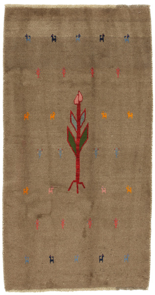 Gabbeh - Qashqai Persian Carpet 219x115