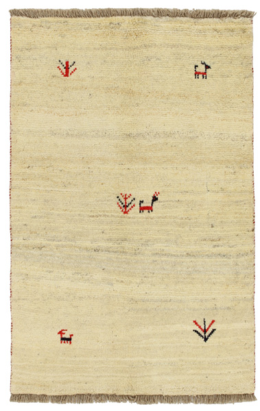 Gabbeh - Qashqai Persian Carpet 145x94