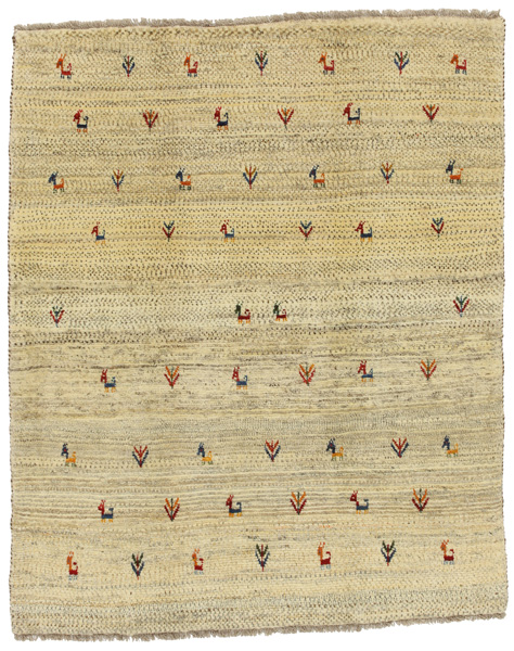 Gabbeh - Qashqai Persian Carpet 190x155