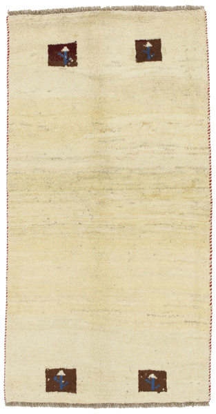 Gabbeh - Qashqai Persian Carpet 186x96