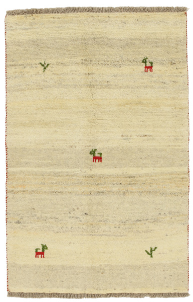Gabbeh - Qashqai Persian Carpet 143x94