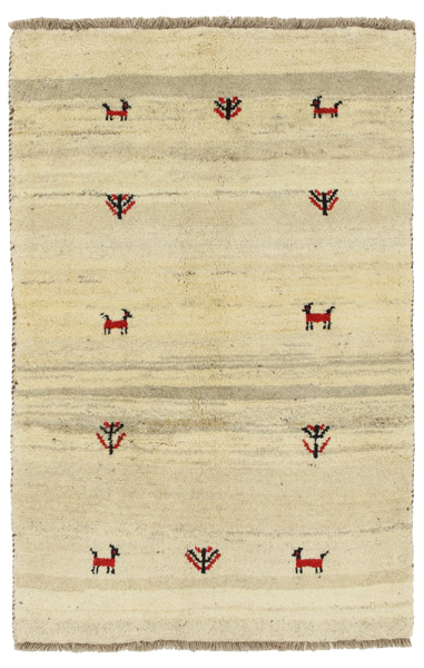 Gabbeh - Qashqai Persian Carpet 146x96