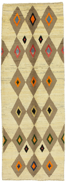 Gabbeh - Qashqai Persian Carpet 312x110