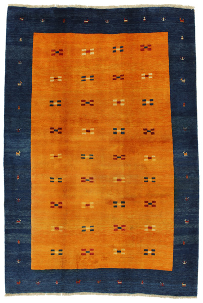 Gabbeh - Qashqai Persian Carpet 300x197