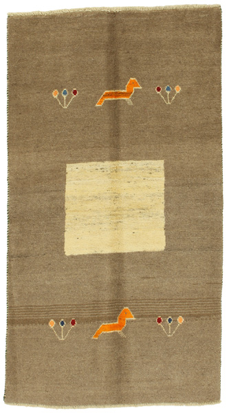 Gabbeh - Qashqai Persian Carpet 187x104