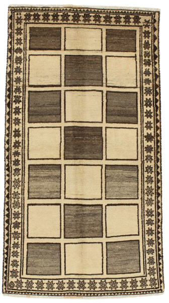 Gabbeh - Qashqai Persian Carpet 210x115