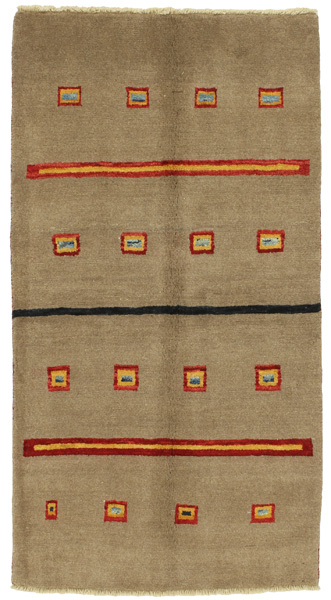 Gabbeh - Qashqai Persian Carpet 198x107