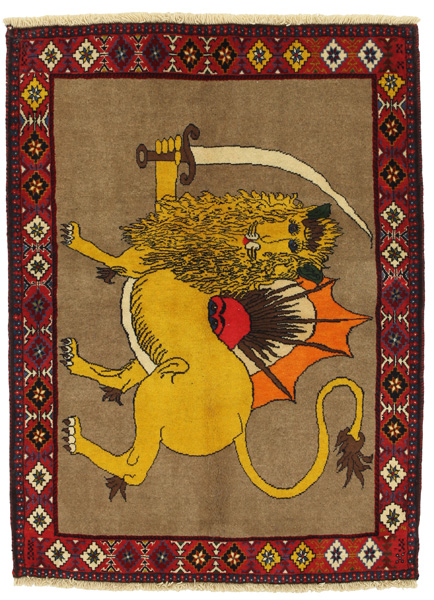 Kashkooli - Gabbeh Persian Carpet 140x104