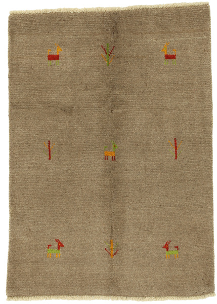 Gabbeh - Qashqai Persian Carpet 135x98