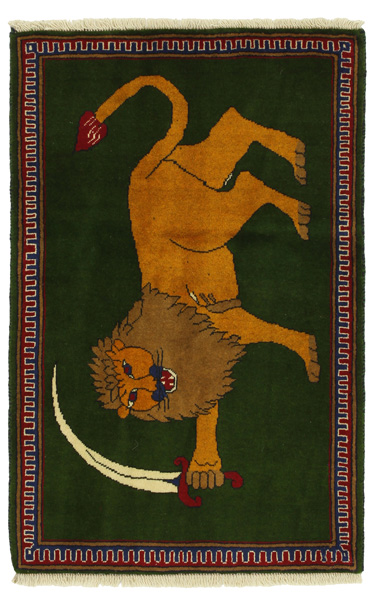 Kashkooli - Gabbeh Persian Carpet 127x84