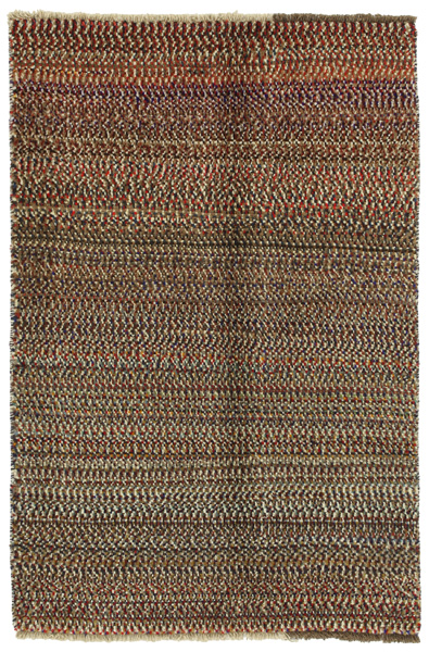 Gabbeh - Qashqai Persian Carpet 147x98
