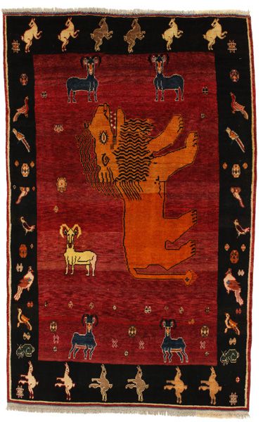 Gabbeh - Qashqai Persian Carpet 265x161