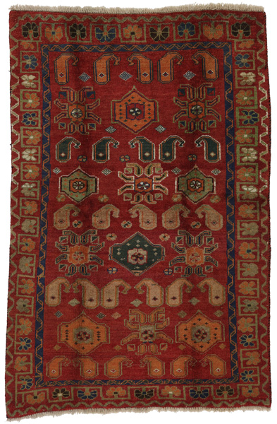 Gabbeh Persian Carpet 206x134