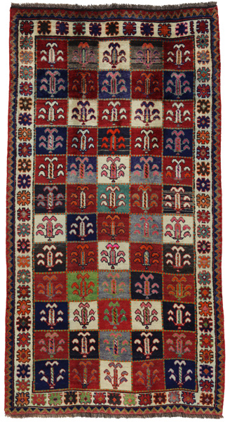 Gabbeh - Bakhtiari Persian Carpet 270x145