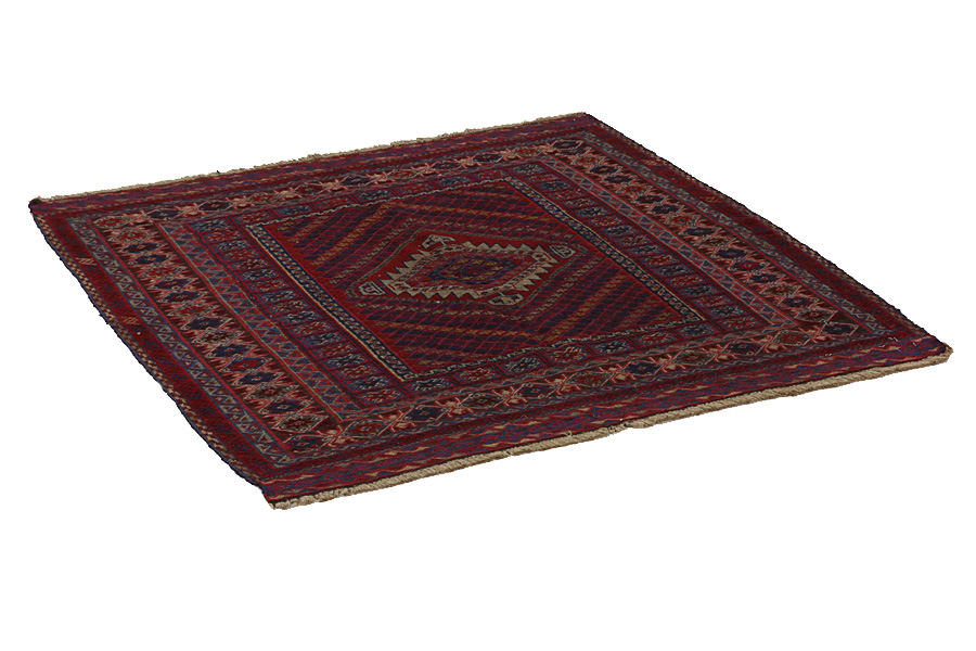 Kilim and Rug - Turkaman 120x120 - Picture 1