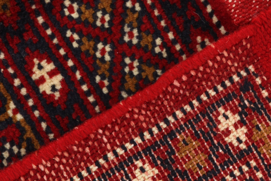 Yomut - Bokhara Persian Carpet 129x132 - Picture 4
