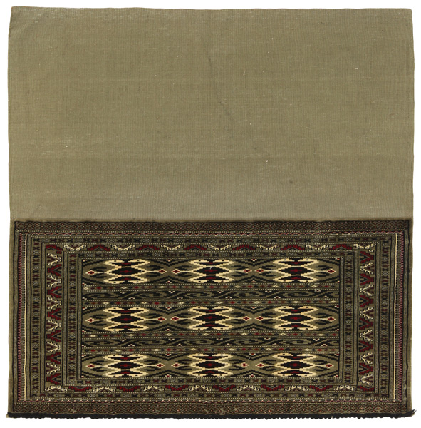 Bokhara - Turkaman Persian Carpet 114x113