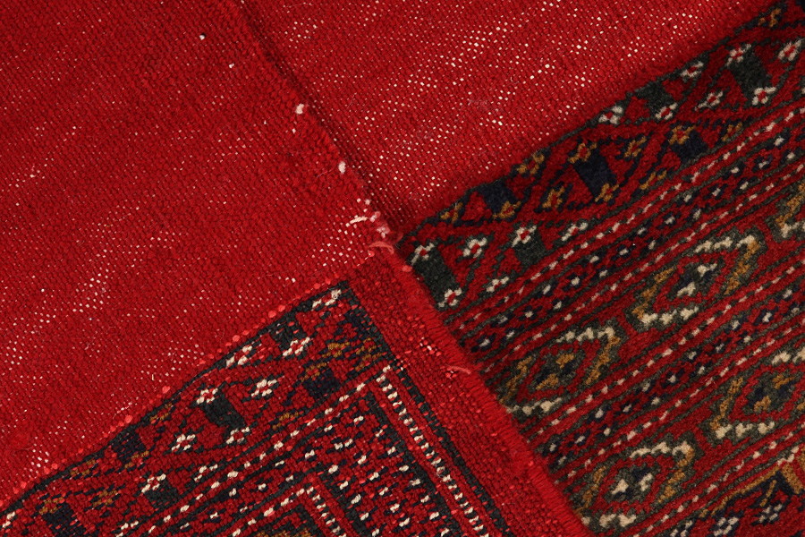 Yomut - Bokhara Persian Carpet 110x113 - Picture 4