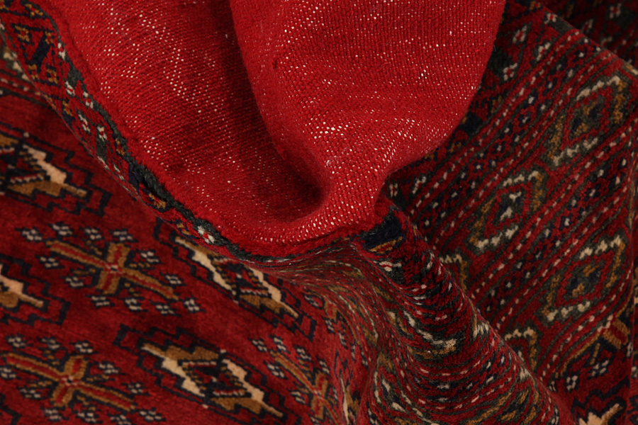 Yomut - Bokhara Persian Carpet 110x113 - Picture 5