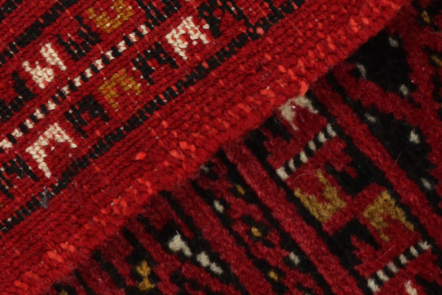 Yomut - Bokhara Persian Carpet 132x120 - Picture 4