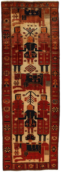 Lori - Bakhtiari Persian Carpet 393x132