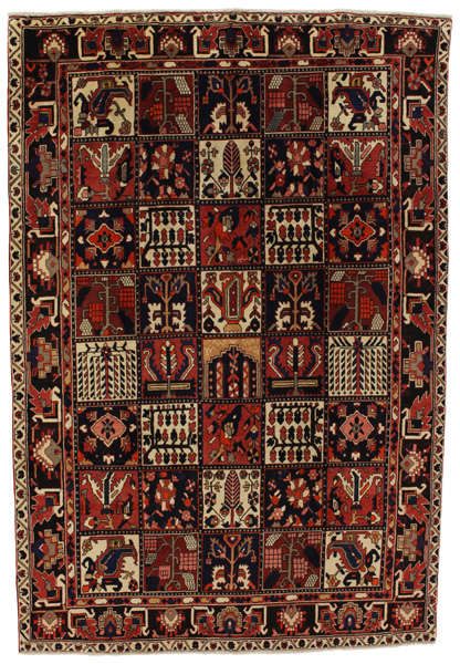 Bakhtiari - Garden Persian Carpet 305x210