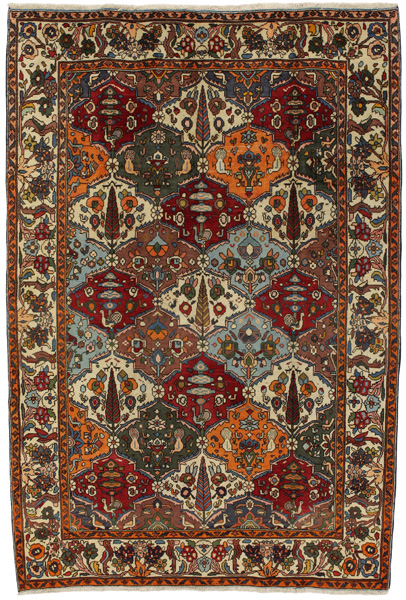 Bakhtiari - Garden Persian Carpet 314x207
