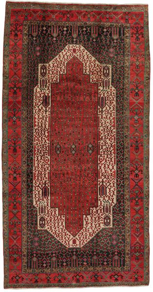 Senneh - Kurdi Persian Carpet 298x153