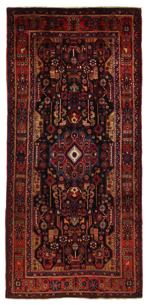 Nahavand Persian Carpet 367x171