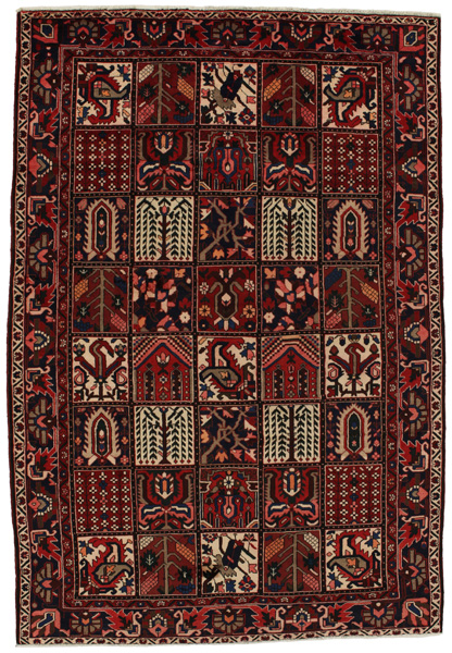Bakhtiari - Garden Persian Carpet 301x205