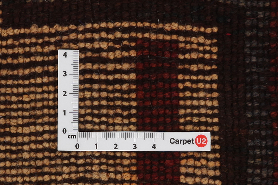 Bakhtiari - Gabbeh Persian Carpet 382x124 - Picture 3