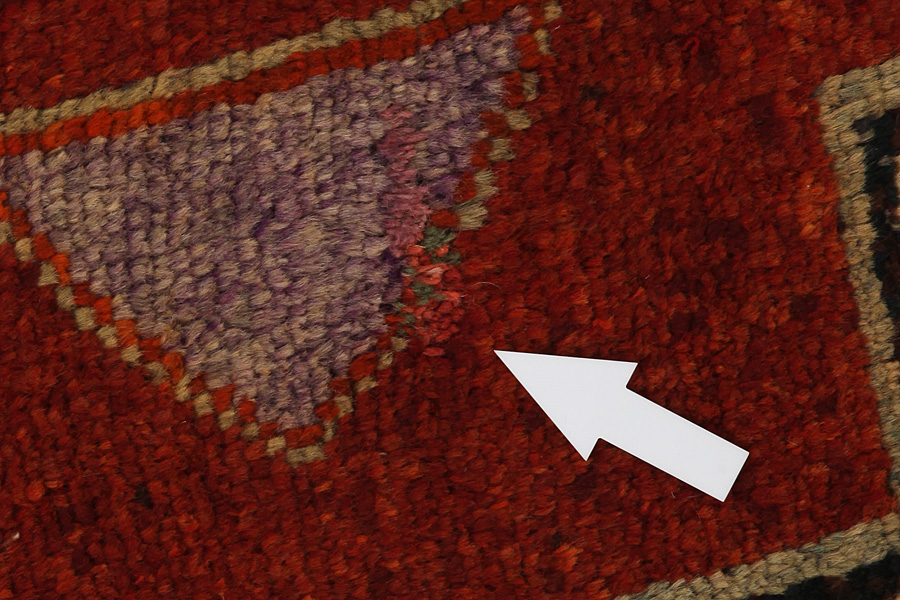 Bakhtiari - Gabbeh Persian Carpet 382x124 - Picture 8