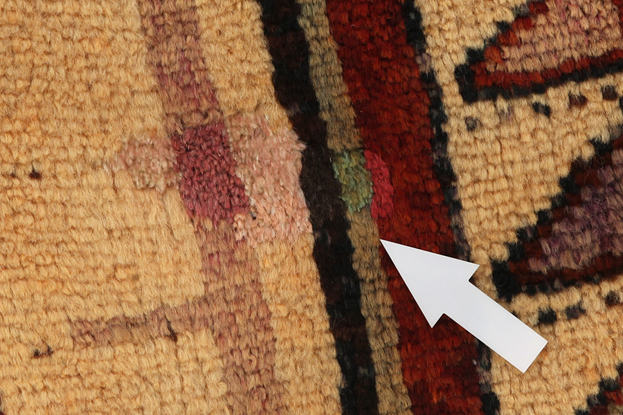 Bakhtiari - Gabbeh Persian Carpet 382x124 - Picture 9