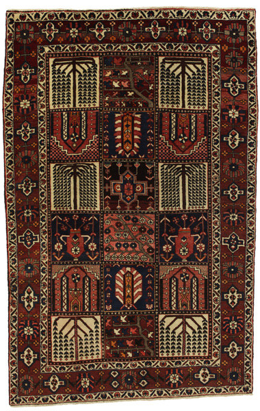 Bakhtiari Persian Carpet 251x160