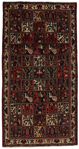 Bakhtiari - Garden Persian Carpet 300x156