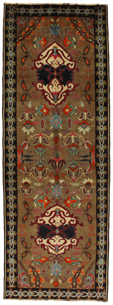 Gabbeh - Qashqai Persian Carpet 302x107