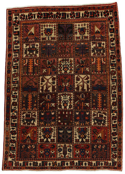Bakhtiari Persian Carpet 230x155