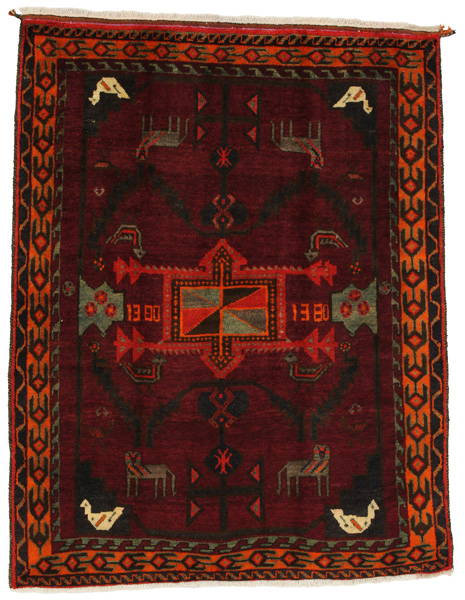 Lori - Bakhtiari Persian Carpet 202x154