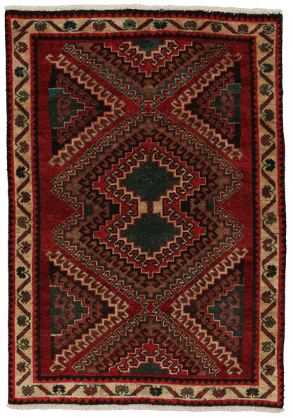 Koliai - Kurdi Persian Carpet 142x97