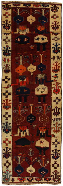 Lori - Bakhtiari Persian Carpet 412x137