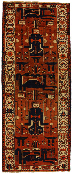 Bakhtiari - Qashqai Persian Carpet 372x148
