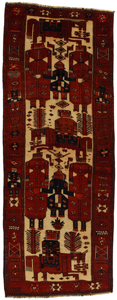 Bakhtiari - Qashqai Persian Carpet 422x160