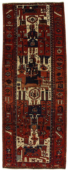 Bakhtiari - Qashqai Persian Carpet 388x147