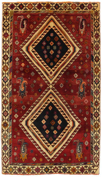 Yalameh - Qashqai Persian Carpet 242x138