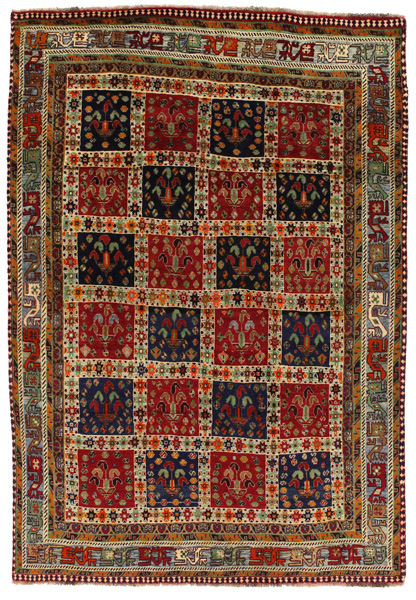 Bakhtiari - Qashqai Persian Carpet 298x206